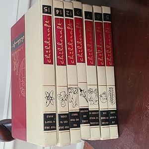 Vintage 1954 Childcraft book bundle